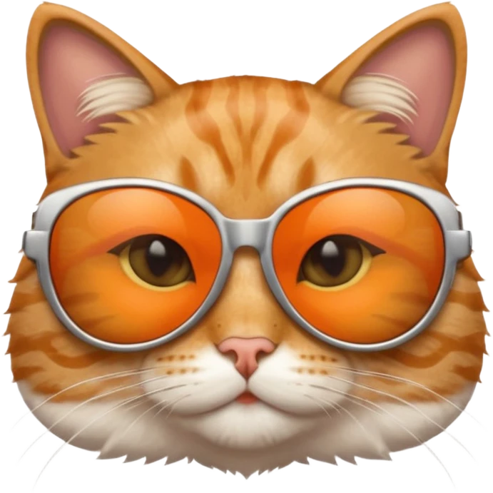 Cat wearing sunglasses emoji