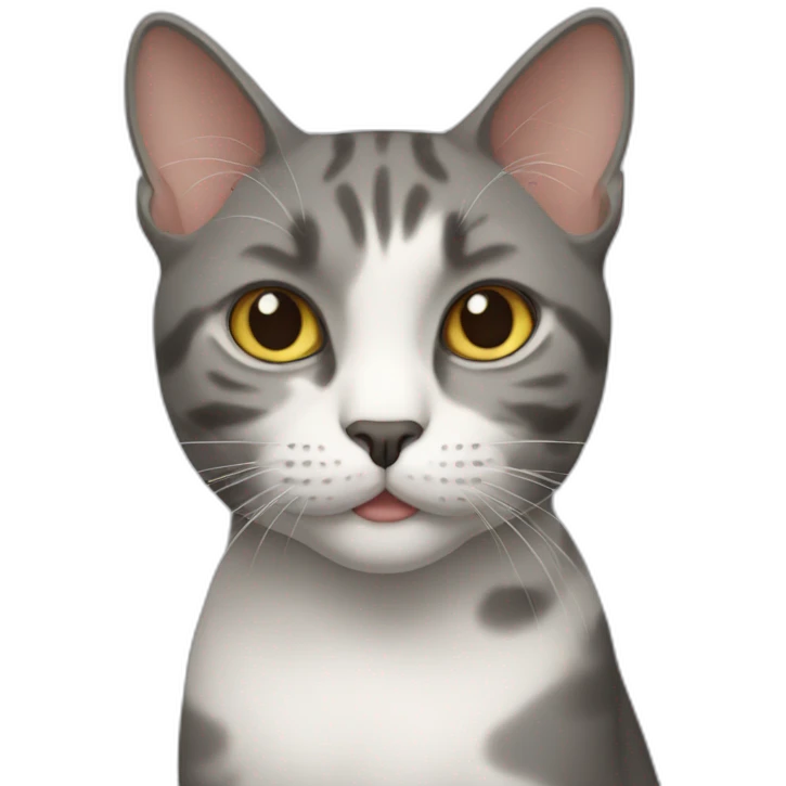 A french cat emoji