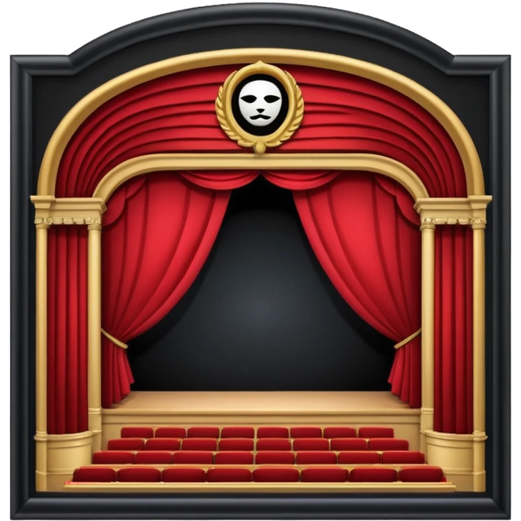 Fan opera theatre emoji