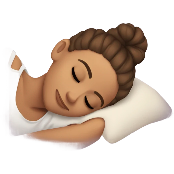 Ariana Grande sleeping emoji