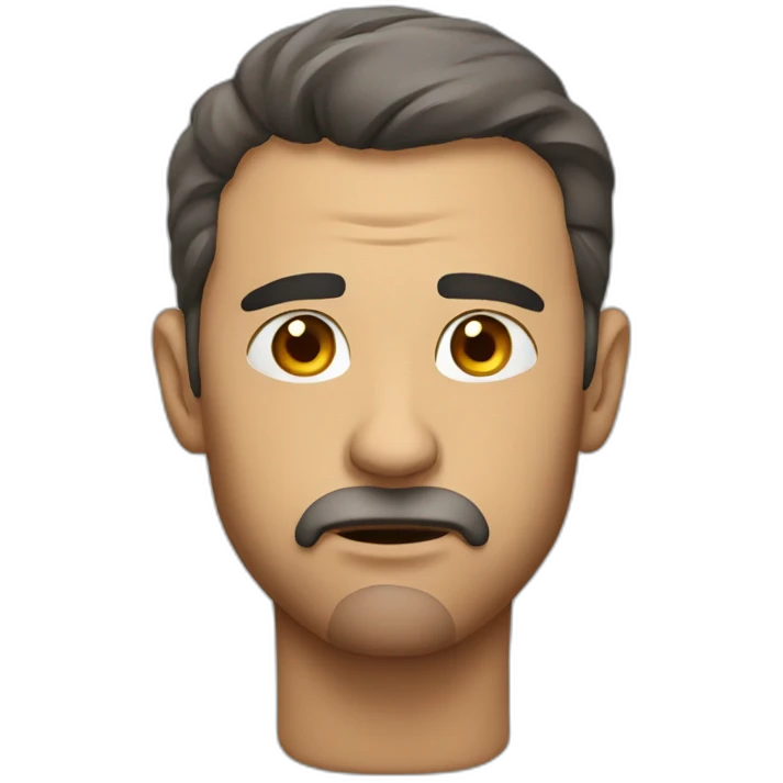 Choked man emoji
