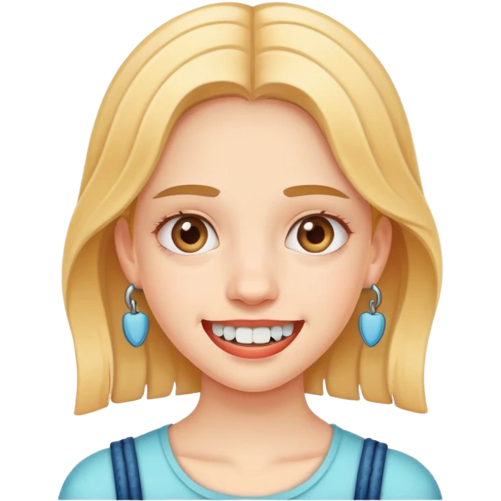 girl Braces emoji