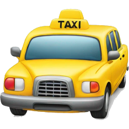 taxi emoji