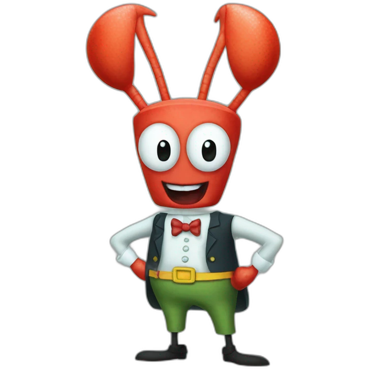 mr krabs at krusty krab emoji