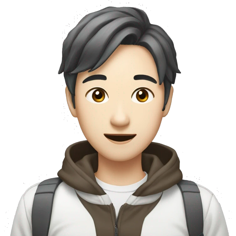 오이팩을 하는 강아지 emoji
