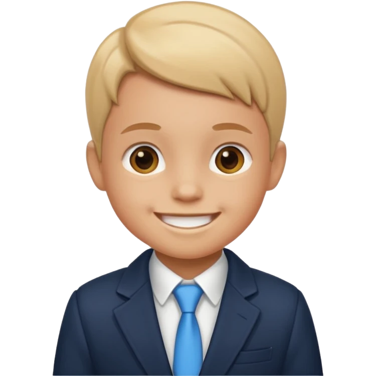 CHILD  wearing blAZEER emoji