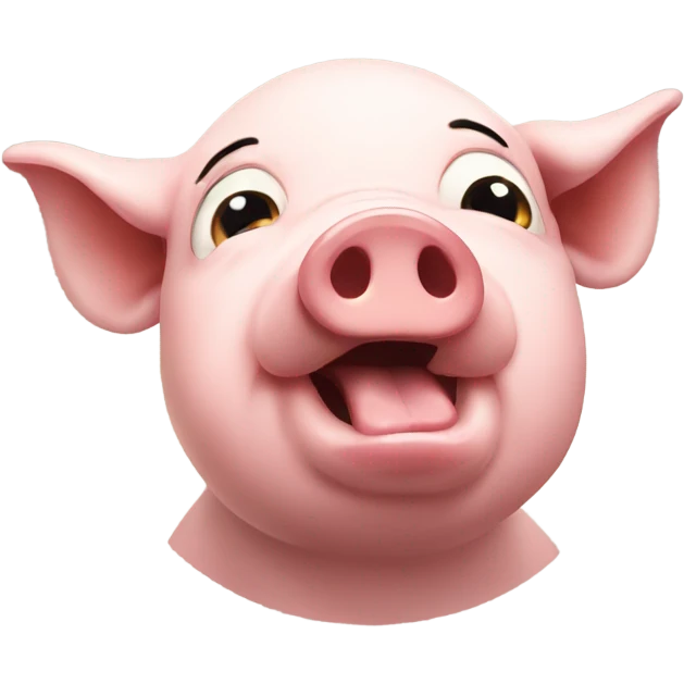 Pig that is naughty  emoji