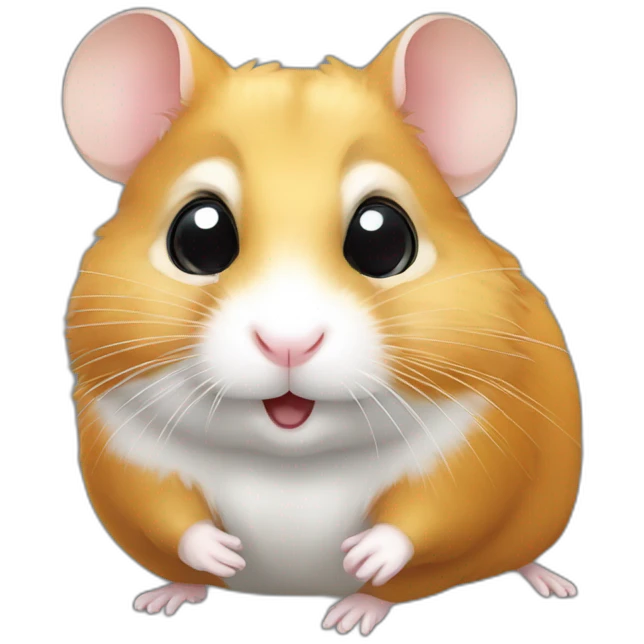 Hamster avec un monocle emoji