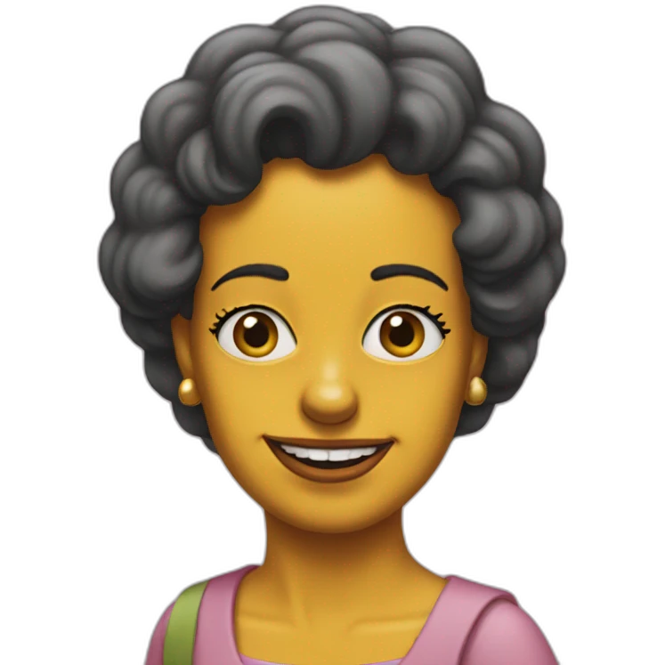 simpsons women emoji