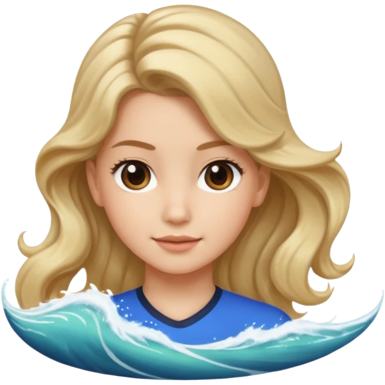 The last pictures you showed me is far from me. Her hair is too curly. I want my picture with low pony tail or big wave hair with the middle length. emoji