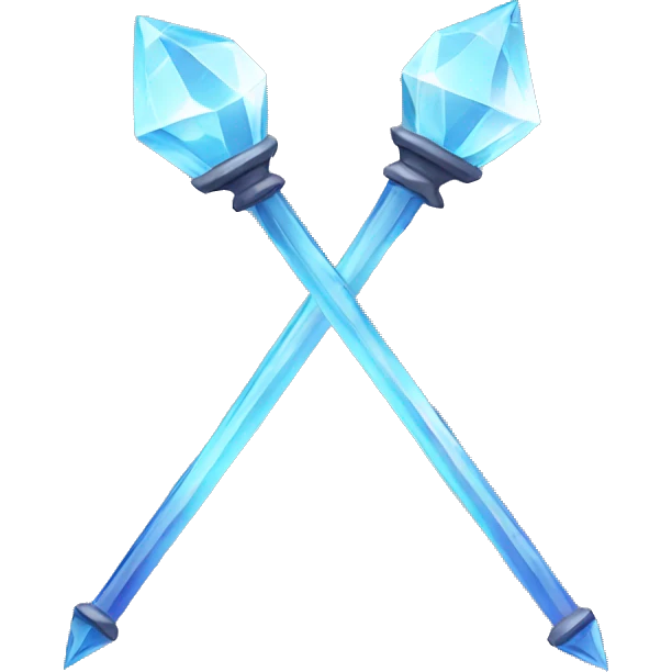 crystal mace emoji
