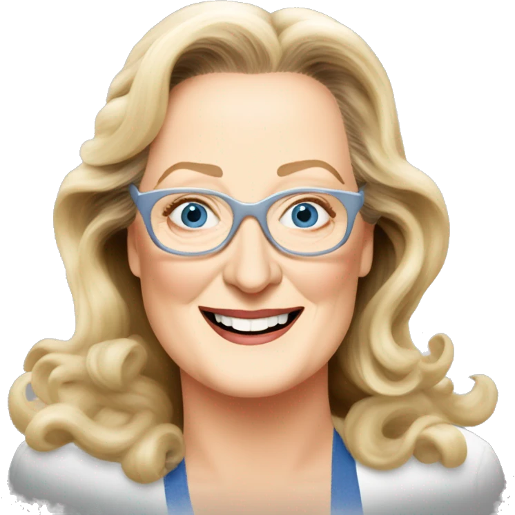 meryl streep in mamma mia emoji