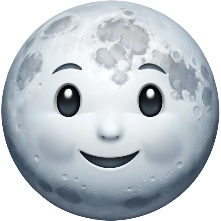 Moon emoji