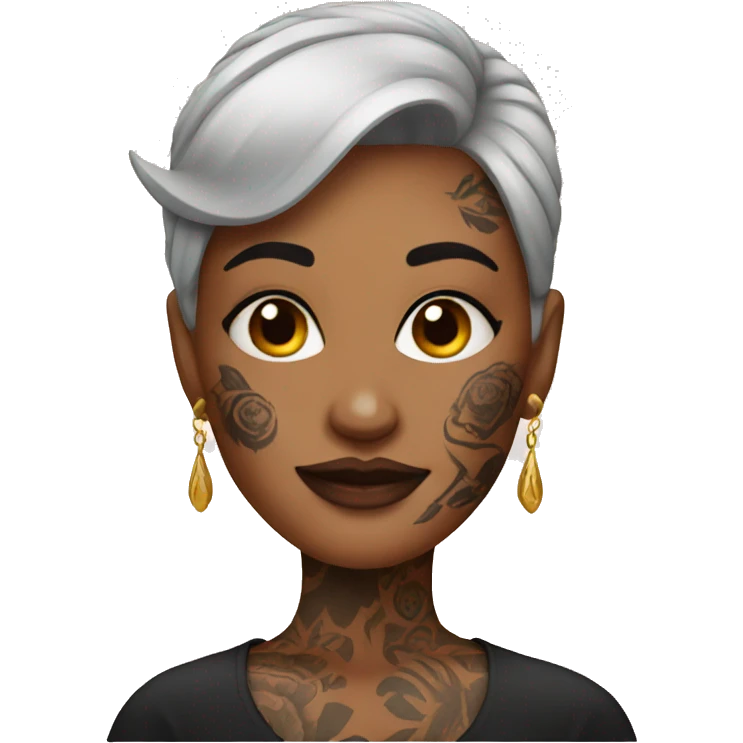 tattooed-woman emoji