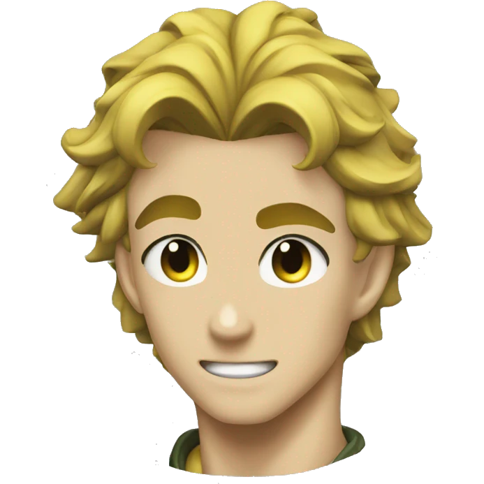 Dio from JJBA anime emoji