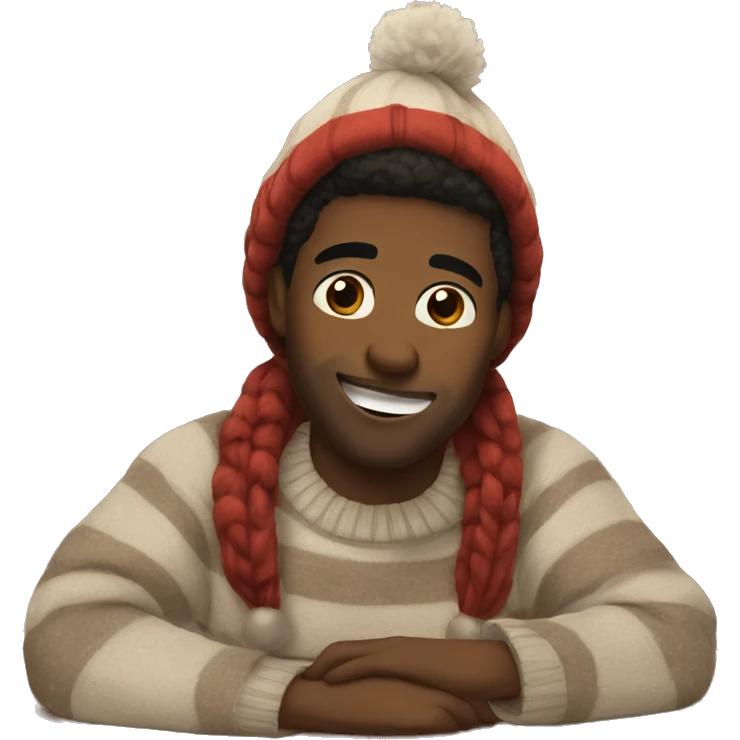 Cozy vibes emoji for Christmas  emoji