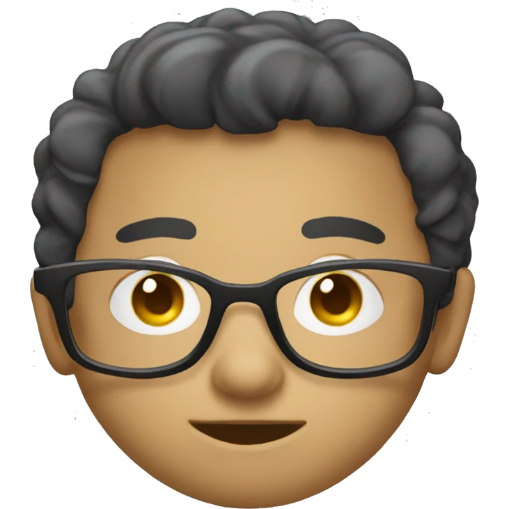 Doxion wearing glasses emoji
