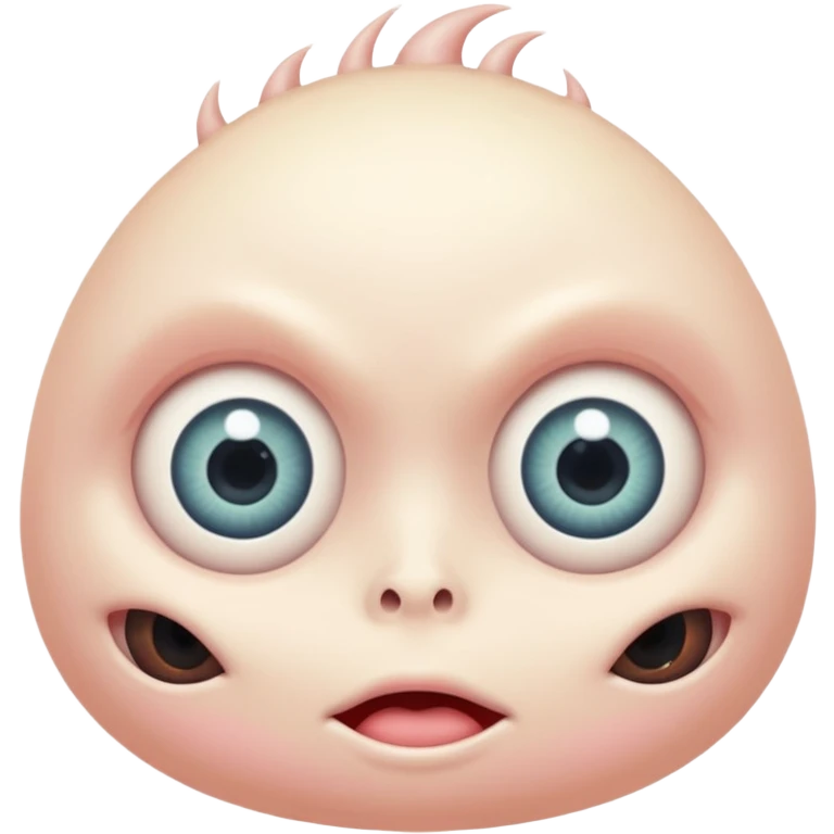 Boobs Eyeball boob monster many boobs and many eyes  emoji