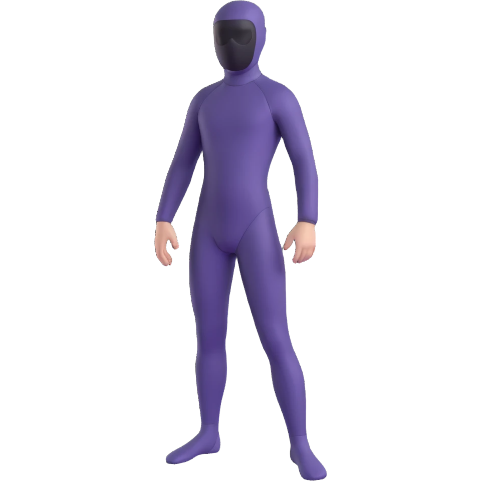 person in a stillsuit from Dune emoji