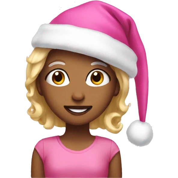 Pink Christmas  emoji