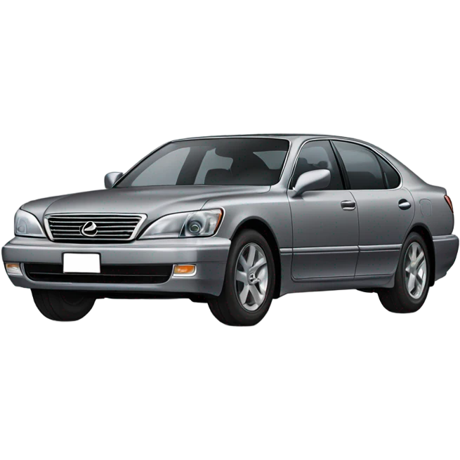 Grey Lexus ls400  emoji
