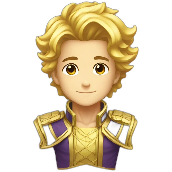 Golden experience stand jojo emoji