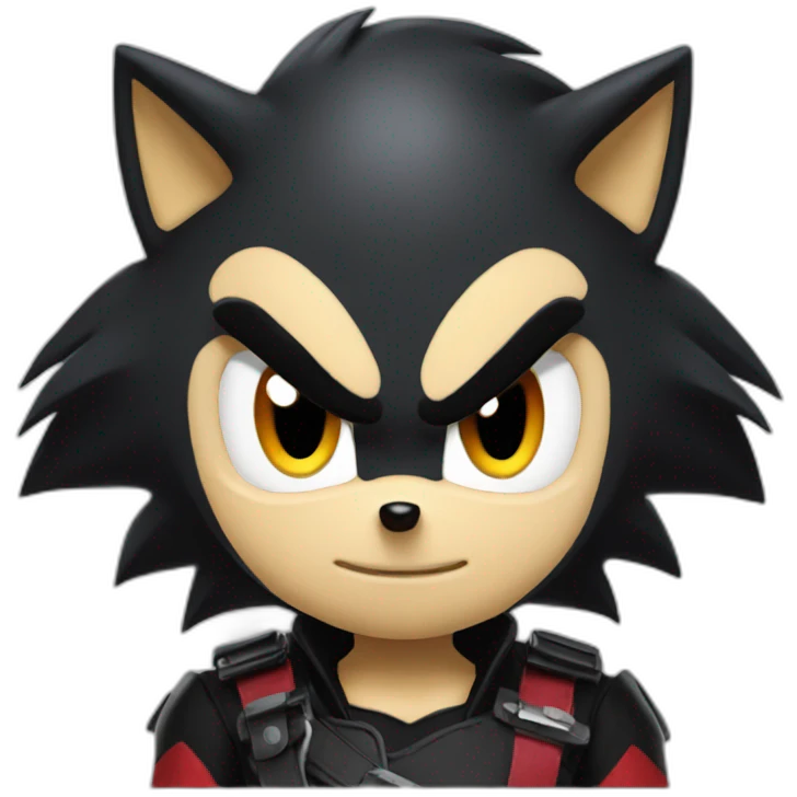 Shadow the hedgehog emoji