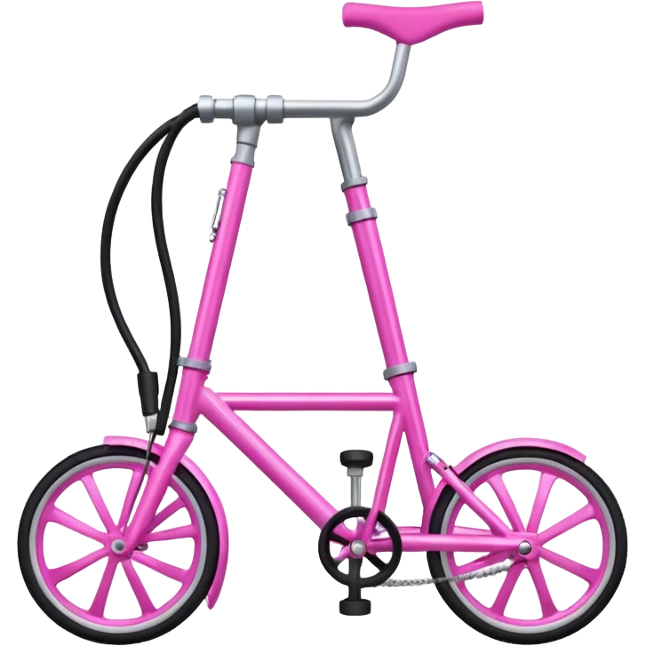 pink bike pump emoji