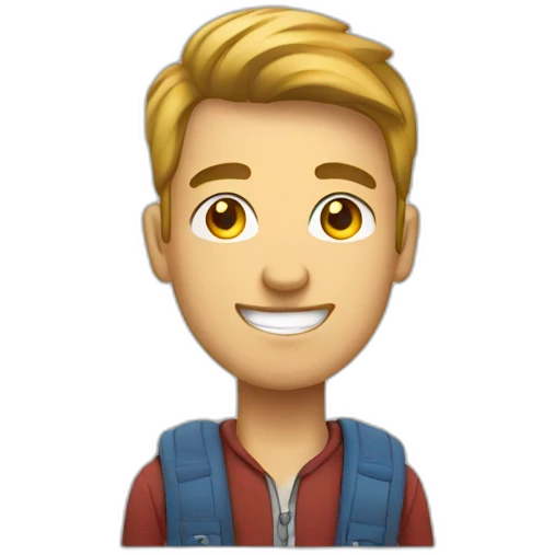 hostel male guest emoji