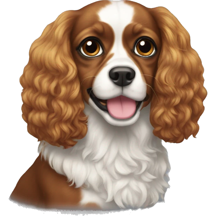 Rainbow cavalier emoji