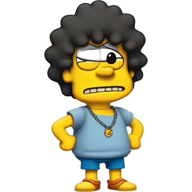Bart Simpson emoji