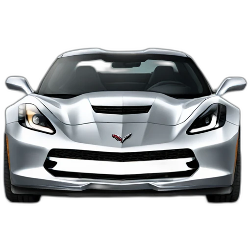 silver corvette emoji