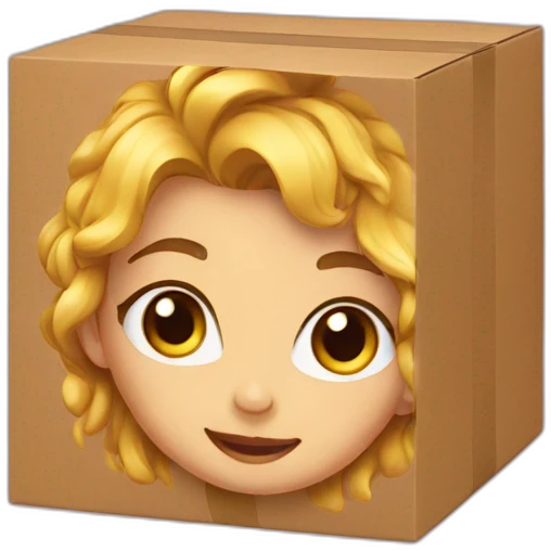 Cutie in box emoji