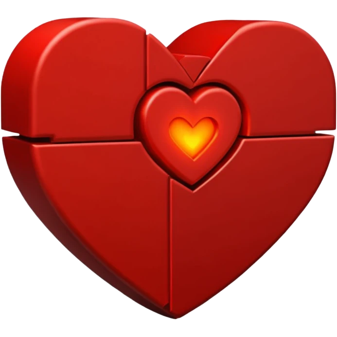 create a heart in minecraft emoji