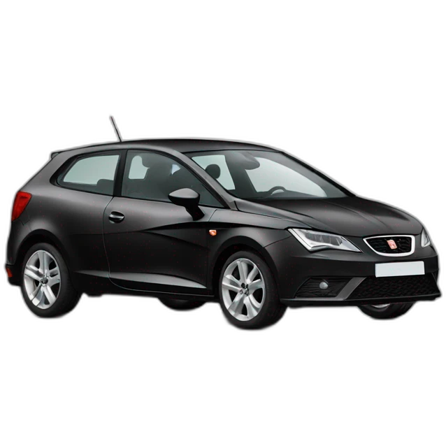Voiture seat Ibiza 6L 2002 noir emoji