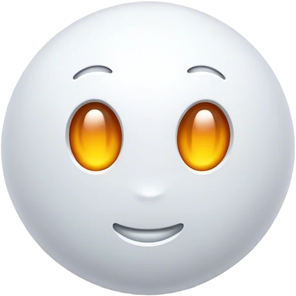 Белое emoji