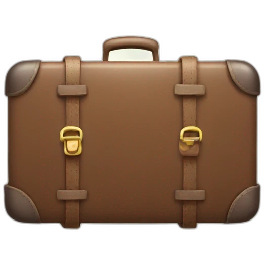travel suitcase emoji