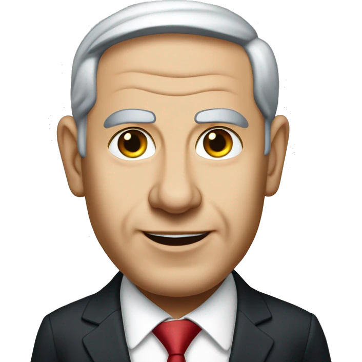Binyamin Netanyahu . emoji