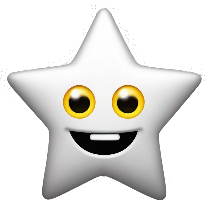 Smiley face with star eyes emoji