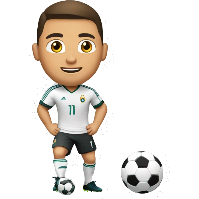 Ronaldo play football with isowspeed emoji