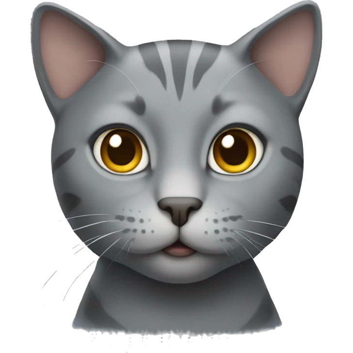 gray cat emoji