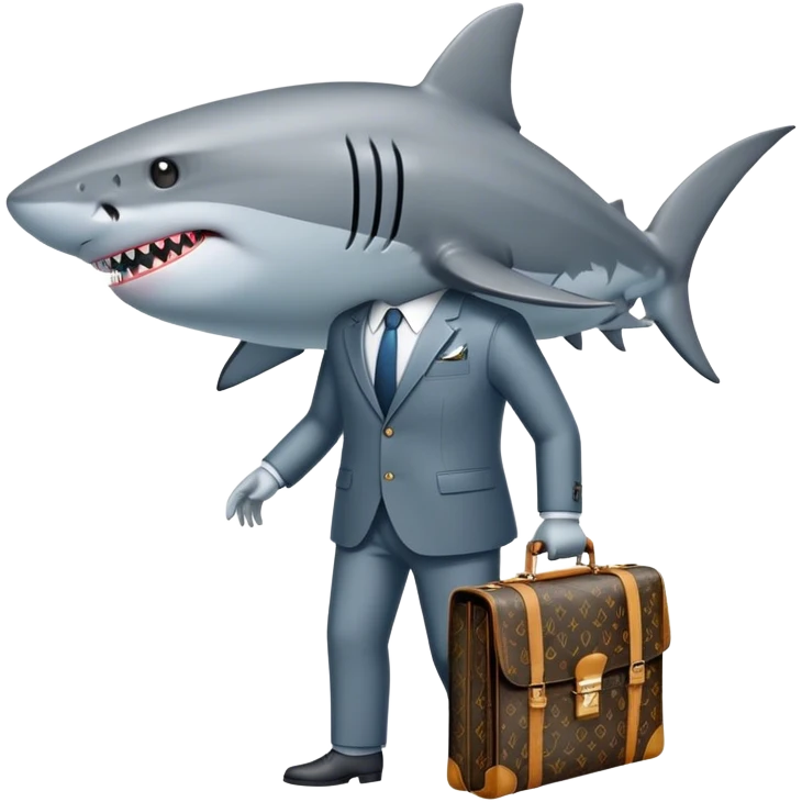 Seize the moment like a shark in Louis Vuitton! 🦈💼 #TwitterAds is your power! emoji