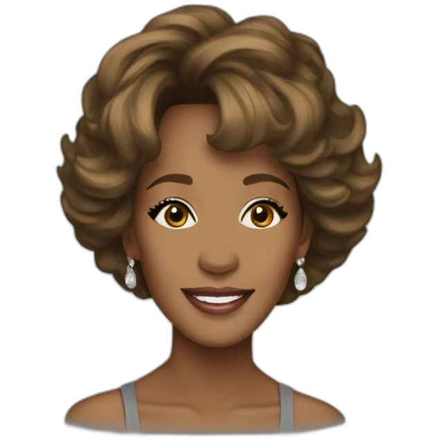 whitney houston emoji