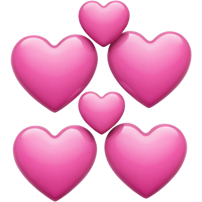 Pink hearts  emoji