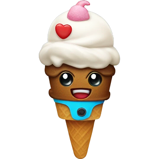 icecream with video game controller emoji