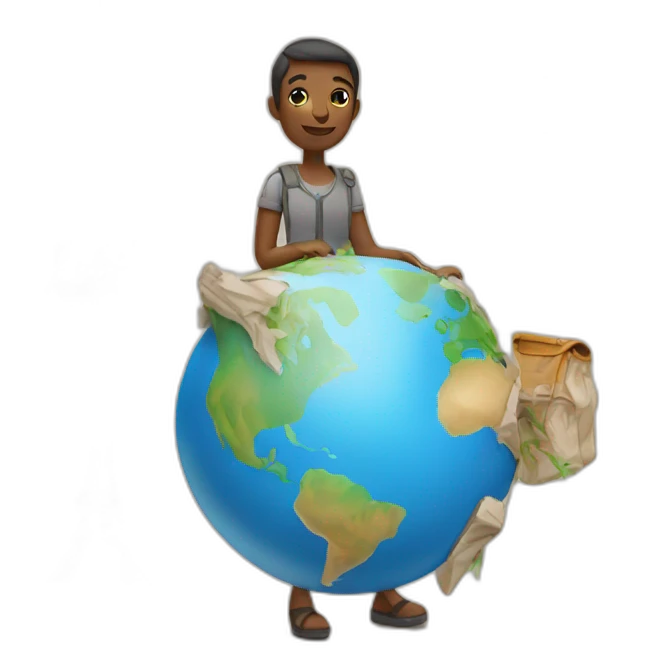 travelling the world emoji