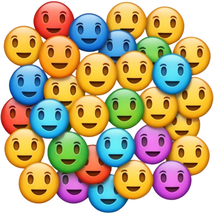 Create a realistic emoji of multiple languages flying around  emoji