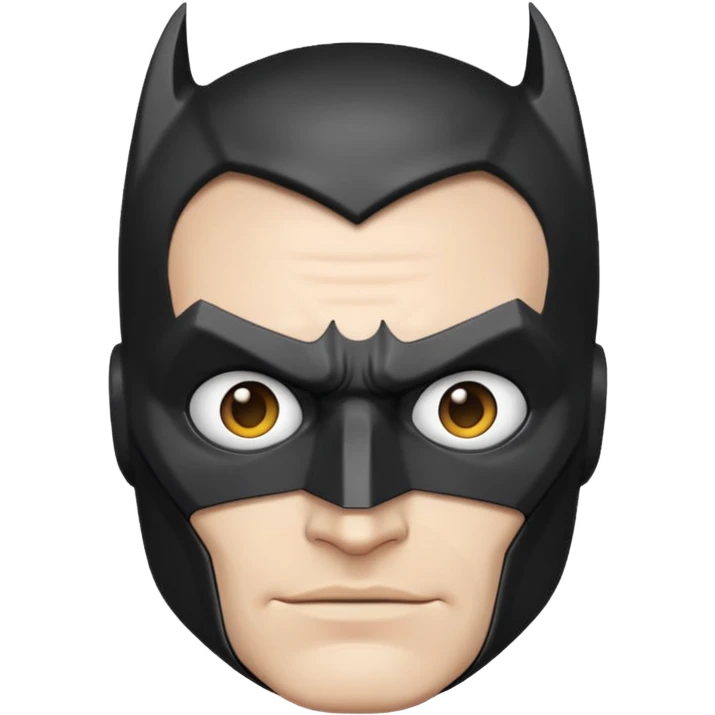 batman white emoji