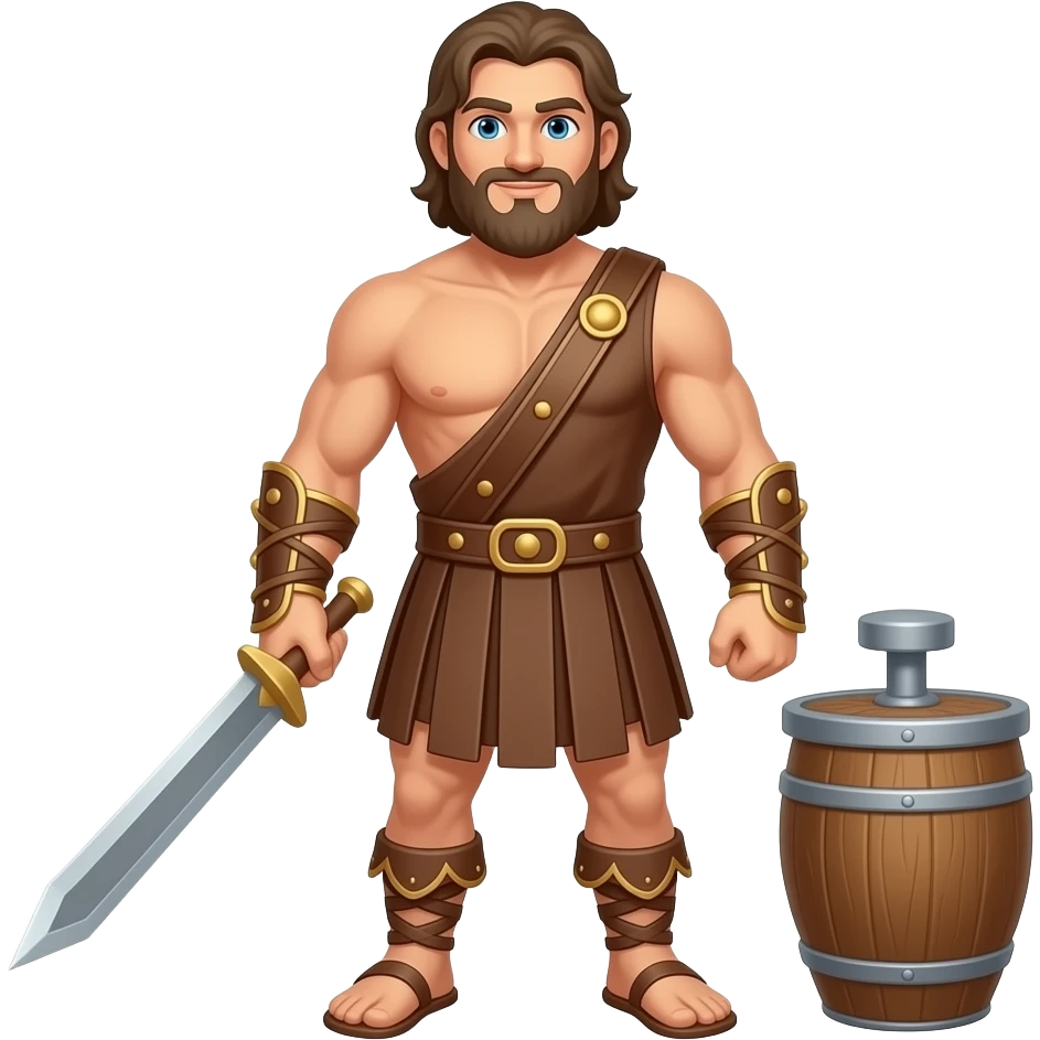 David and Goliath emoji