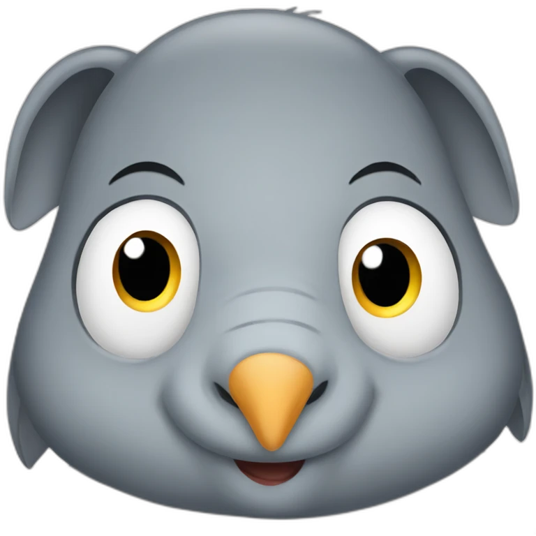 Elephant-penguin emoji